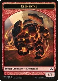 Elemental Token (002) from Rivals of Ixalan