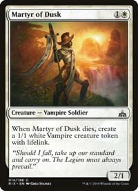 Martyr of Dusk from Rivals of Ixalan