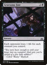 Gruesome Fate from Rivals of Ixalan