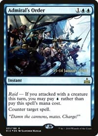 Admiral's Order from Prerelease Cards