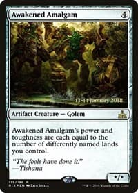 Awakened Amalgam from Prerelease Cards