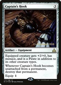 Captain's Hook from Prerelease Cards