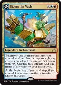 Storm the Vault from Prerelease Cards