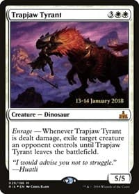 Trapjaw Tyrant from Prerelease Cards