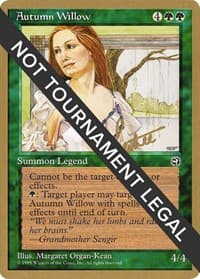 Autumn Willow - 1996 Bertrand Lestree (HML) from World Championship Decks