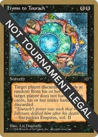 Hymn to Tourach (Circle) - 1996 George Baxter (FEM) from World Championship Decks