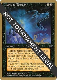 Hymn to Tourach (Wolf) - 1996 George Baxter (FEM) from World Championship Decks