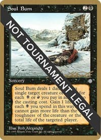 Soul Burn - 1996 Leon Lindback (ICE) from World Championship Decks