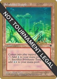 Svyelunite Temple - 1996 Michael Loconto (FEM) from World Championship Decks