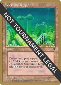 Svyelunite Temple - 1996 Shawn "Hammer" Regnier (FEM) from World Championship Decks