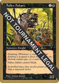 Fallen Askari - 1997 Jakub Slemr (VIS) from World Championship Decks