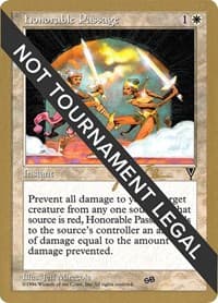 Honorable Passage - 1997 Jakub Slemr (VIS) (SB) from World Championship Decks