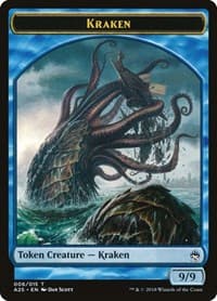 Kraken Token (006) from Masters 25
