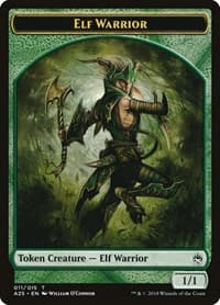 Elf Warrior Token (011) from Masters 25