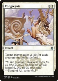 Congregate from Masters 25