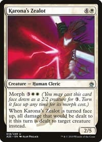 Karona's Zealot from Masters 25