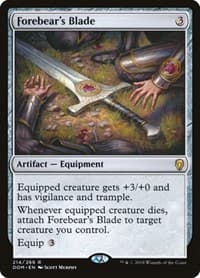 Forebear's Blade from Dominaria
