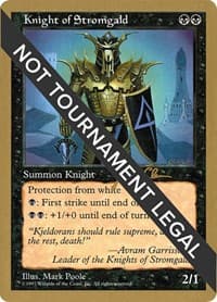 Knight of Stromgald - 1997 Jakub Slemr (5ED) from World Championship Decks