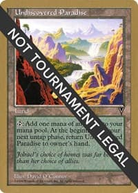 Undiscovered Paradise - 1997 Janosch Kuhn (VIS) from World Championship Decks