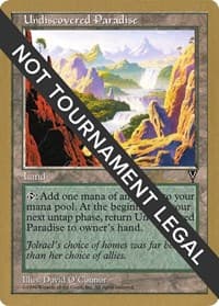 Undiscovered Paradise - 1997 Paul McCabe (VIS) from World Championship Decks