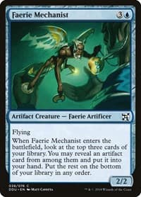 Faerie Mechanist from Duel Decks: Elves vs. Inventors