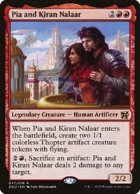 Pia and Kiran Nalaar from Duel Decks: Elves vs. Inventors