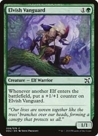 Elvish Vanguard from Duel Decks: Elves vs. Inventors