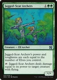 Jagged-Scar Archers from Duel Decks: Elves vs. Inventors