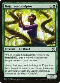Kujar Seedsculptor from Duel Decks: Elves vs. Inventors