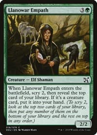 Llanowar Empath from Duel Decks: Elves vs. Inventors