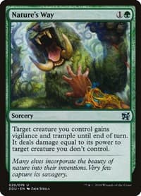 Nature's Way from Duel Decks: Elves vs. Inventors