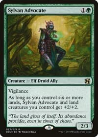 Sylvan Advocate from Duel Decks: Elves vs. Inventors