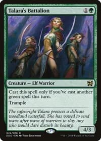 Talara's Battalion from Duel Decks: Elves vs. Inventors
