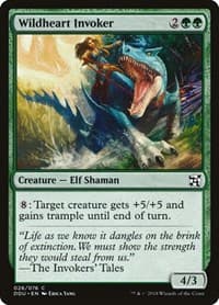 Wildheart Invoker from Duel Decks: Elves vs. Inventors