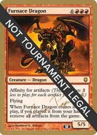 Furnace Dragon - 2004 Aeo Paquette (DST) (SB) from World Championship Decks