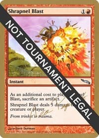 Shrapnel Blast - 2004 Aeo Paquette (MRD) from World Championship Decks