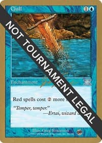 Chill - 2000 Jon Finkel (6ED) (SB) from World Championship Decks