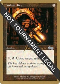 Voltaic Key - 2000 Jon Finkel (USG) from World Championship Decks