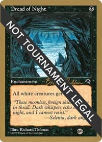 Dread of Night - 1998 Brian Selden (TMP) (SB) from World Championship Decks
