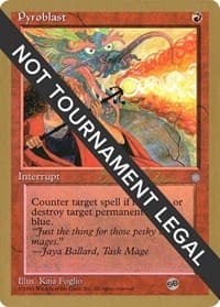 Pyroblast - 1998 Brian Selden (ICE) (SB) from World Championship Decks