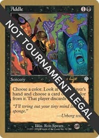 Addle - 2001 Tom van de Logt (INV) (SB) from World Championship Decks