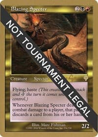 Blazing Specter - 2001 Tom van de Logt (INV) from World Championship Decks