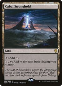 Cabal Stronghold from Dominaria
