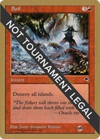 Boil - 1999 Kai Budde (TMP) (SB) from World Championship Decks