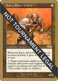 Karn, Silver Golem - 1999 Kai Budde (USG) from World Championship Decks