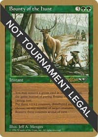 Bounty of the Hunt - 1997 Svend Geertsen (ALL) (SB) from World Championship Decks