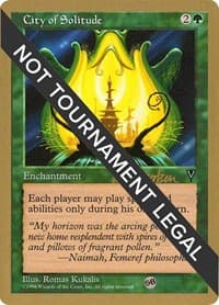 City of Solitude - 1997 Svend Geertsen (VIS) (SB) from World Championship Decks