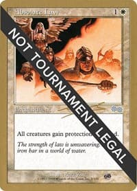 Absolute Law - 2000 Nicolas Labarre (USG) (SB) from World Championship Decks