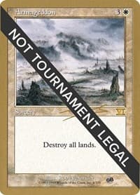 Armageddon - 2000 Nicolas Labarre (6ED) (SB) from World Championship Decks