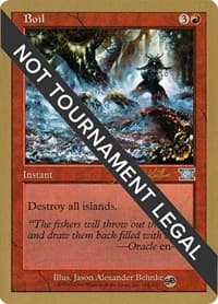 Boil - 2000 Janosch Kuhn (6ED) (SB) from World Championship Decks